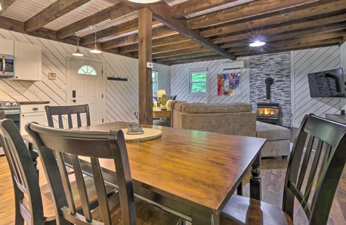 Fairview House | Stylish Fairview Farmhouse Deck and Wishing Well!
