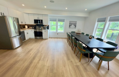 Trumansburg House | Stylish Getaway by Cayuga Lake, Pool, Jacuzzi, Sauna, Game Room & More
