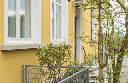 Sigmarszell Apartment | Stylish Holiday Apartment "Tuna" in Old Building Villa, with Mountain View