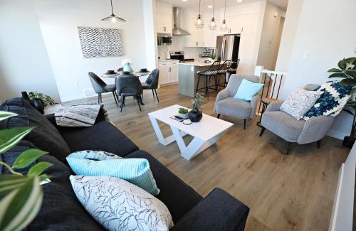 Southwest Edmonton House | Stylish Home with AC, 3 King Beds, Garage, Disney