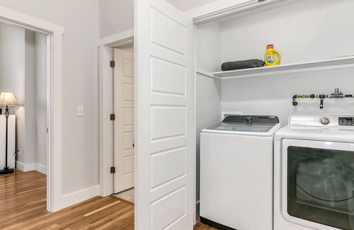 Mars Hill Apartment | Stylish modern comfort meets old-school charm in this gorgeos 1930s schoolhouse.