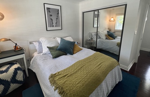 West Covina House | Stylish Retreat w/ Private Patio, Queen Beds & BBQ