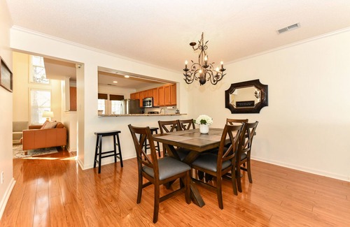 Greensboro House | Stylish Serenity - Spacious townhouse minutes from PTI and downtown Greensboro.