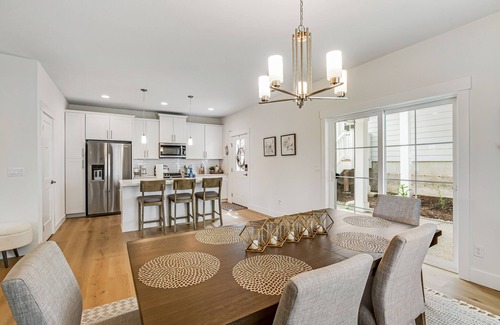 Allyn House | Stylish, two-story home with a washer/dryer & furnished porch - dogs welcome