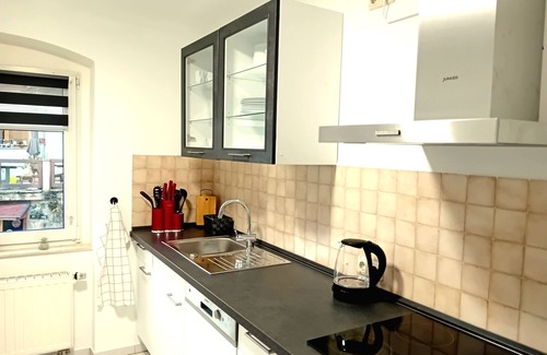 Rathen Apartment | Stylish vacation apartment Zum Dorfladen Rathen in the heart of Saxon Switzerland