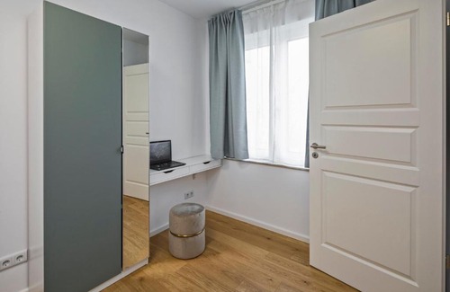 Leipziger Vorstadt Apartment | Stylishes Apartment für 4 mit Küche nahe Altstadt