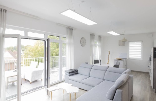 Surheide Apartment | Südwind - 95m² holiday apartment with roof terrace in a quiet location