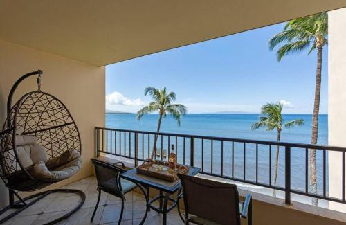 Kihei Apartment | Sugar Beach Resort 518- Updated oceanfront gem at Sugar Beach Resort