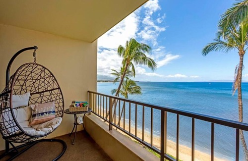 Kihei Apartment | Sugar Beach Resort 534- Oceanfront with amazing views at Sugar Beach Resort