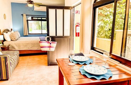 Puerto Morelos Apartment | Suite #3 / Cozy studio just steps to the beach, inc's bikes.