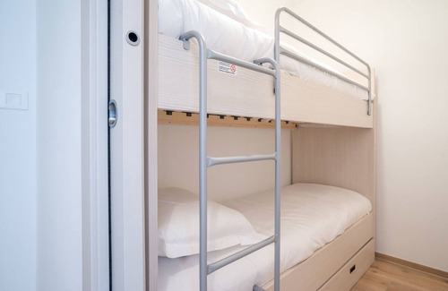 Bray-Dunes House | Suite deluxe for 4 people with a bedroom and balcony
