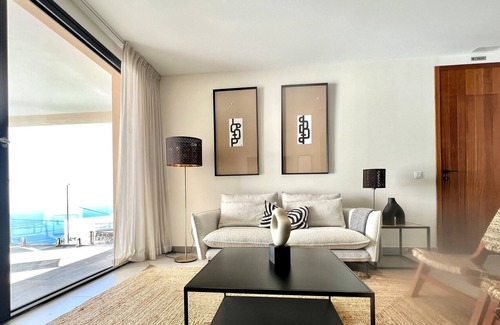 Las Indias Apartment | Suite doble deluxe,estupenda vista al mar,piscina