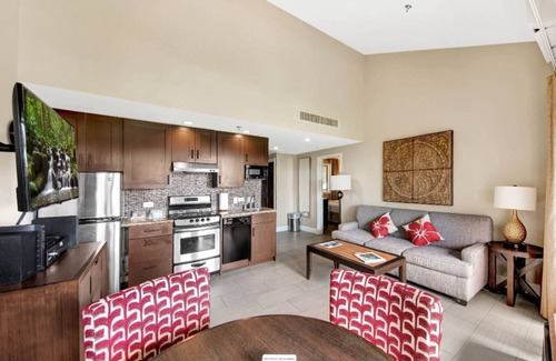 Kapaa Condo | Suite in Building K at Pono Kai Resort on Kauai's Bike Path, Tennis View Condo