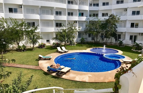 Cozumel Apartment | Suite with pool 500m from beach with car for rent