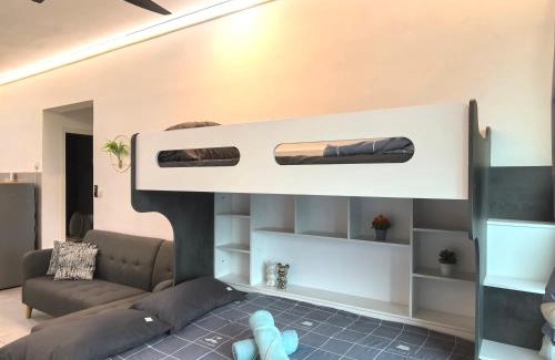 Central Seberang Perai Apartment | Summer Cozy Big Studio