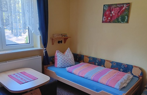 Hermsdorf-Erzgebirge Apartment | Summer freshness and winter fun at Haus Bergfrieden