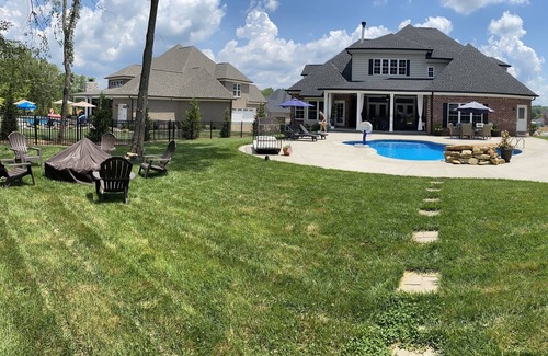 Buechel House | Summer House with Heated Outdoor Pool and Bar