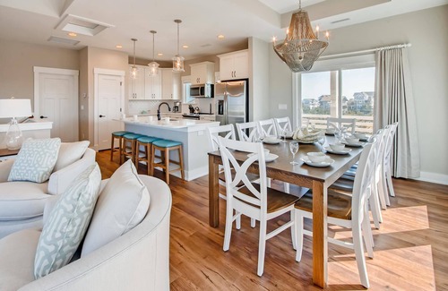 Salvo House | SUMMER SAVINGS - Oceanview Dog Friendly Home w/Pool, Hot Tub, & Beach Boardwalk