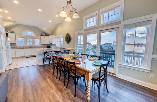 Wind Over Waves House | SUMMER SAVINGS - Semi-Soundfront Dog Friendly w/Pool, Hot Tub, Cmty Boat Ramp