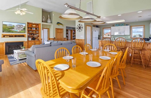Wind Over Waves House | SUMMER SAVINGS - Soundfront Home w/Pool, Hot Tub, Elevator, Community Boat Ramp