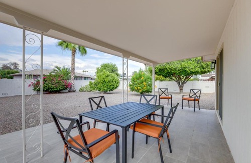 Sun City House | Sun City Retreat with Patio Near Golfing and Hiking!