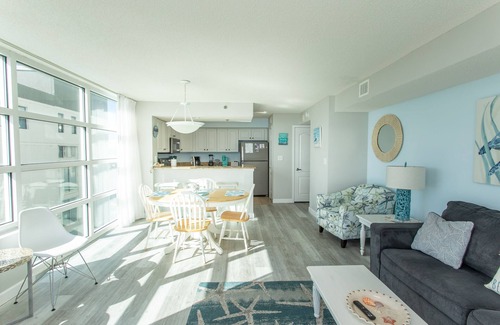 Myrtle Beach Condo | Sun-Drenched Oceanfront Corner 2BD/2BA condo w/Panoramic Views. Prime location.