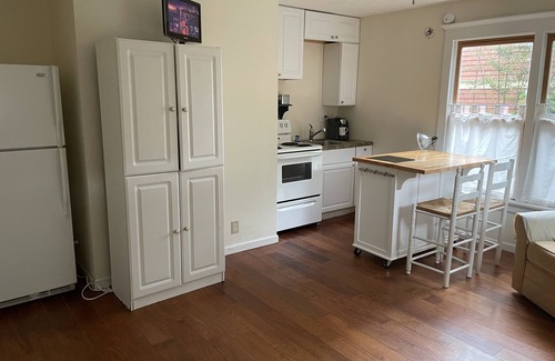 Decatur Apartment | Sun-filled, private apartment, with your own petite deck. Pet friendly.