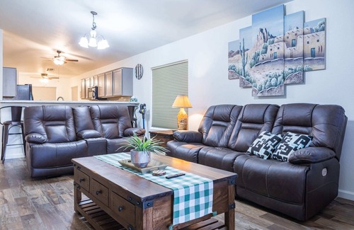 Springer Ranch House | Sun-Kissed Gem, Pool Heater, Golf Green, AZ Room