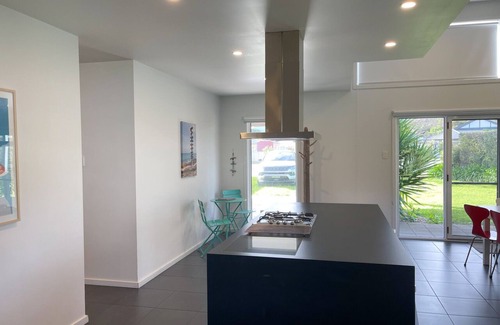 Waterhouse House | Sun on Sanders - Modern 2 br house close to main street. Pet Friendly Outside