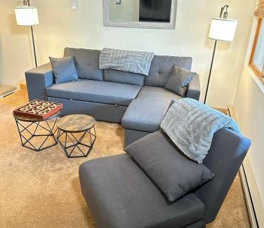 Sunday River Area Apartment | Sunday River Ski In Ski Out Mountain View Condo with Hot Tub Pool and Sauna!
