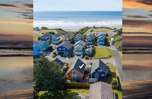 Pacific Beach House | Sunkissed, Est 2015 - 90 Sec Drive to Beach, Firepit, Privacy Fenced Yard, Gardens
