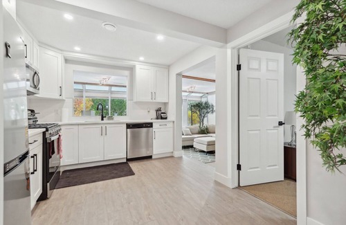 Southwest Calgary House | Sunlit Suite, Hot Tub Haven