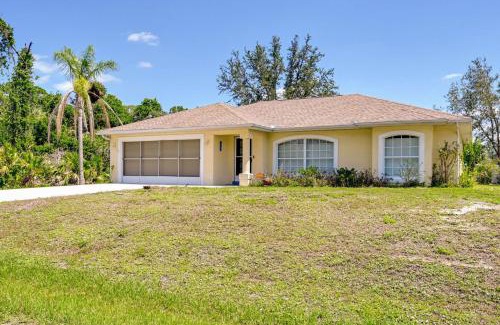 North Port House | Sunny 3 BR Venice Home with Pool and Parking