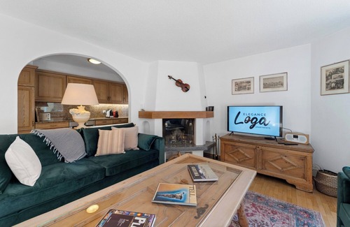 Silvaplana Apartment | Sunny and spacious 3½-room apartment on the first floor, 110m2, south facing wit