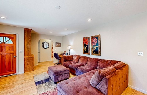 Blue Lake House | Sunny Blue Lake home near Mad River with large backyard, play structure