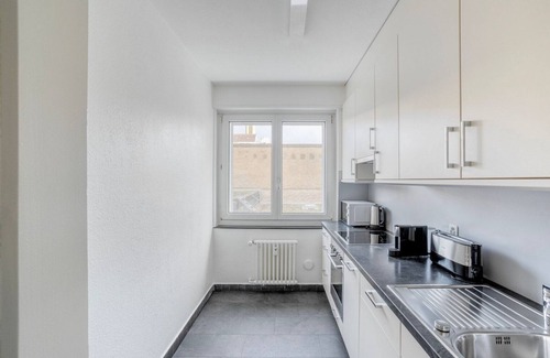 Gundeldingen Apartment | Sunny Gundeldingen 2BR w/Storage, 5 min to Train, by Blueground