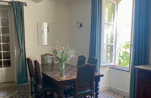 Poilhes House | Sunny Historic House in Canal du Midi Village with Pool near Beaches
