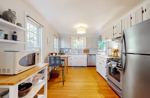 Newbury House | Sunny home near Newburyport and the beach with expansive yard & central AC