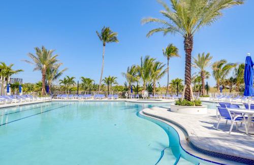 Fort Pierce Apartment | Sunny Ocean Village Beach Condo Community Pool