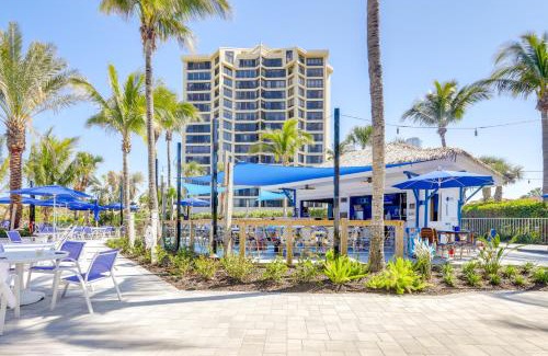 Fort Pierce Apartment | Sunny Ocean Village Beach Condo Community Pool