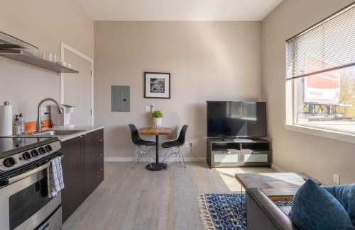 Belmont Apartment | Sunny Studio Apartment - Food Carts, Coffee & Bars