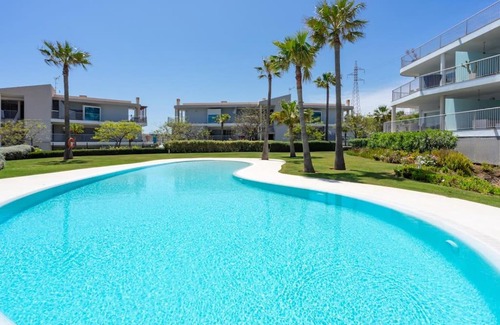 La Capellania Apartment | Sunny terrace with Jacuzzi in El Higueron by Costarentals - Ref 26
