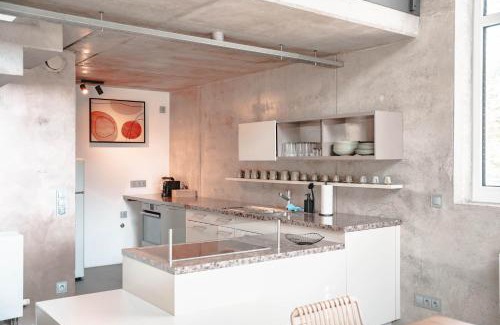 Memmingen Apartment | Sunset Club - LOFT - 155 m2 Sichtbeton - Zentral