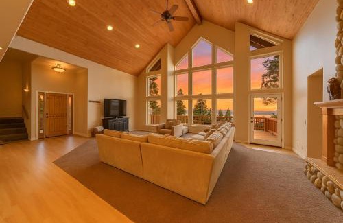 Shaver Lake House | Sunset Mountain Hot Tub, Fire Table, Epic Views