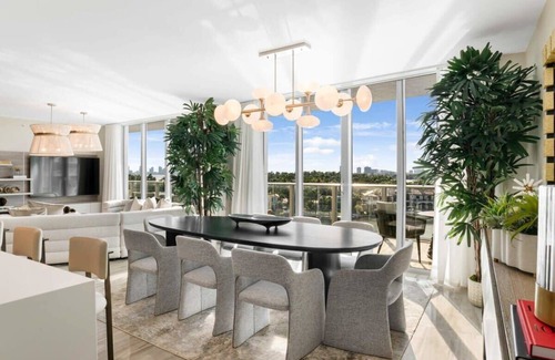 Miami Beach Condo | Sunset Penthouse |stunning views near the beach