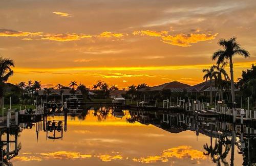 Punta Gorda House | Sunset Views and Dock Canal-Front Punta Gorda Home!