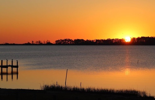 Carteret County House | Sunsets on Williston Creek