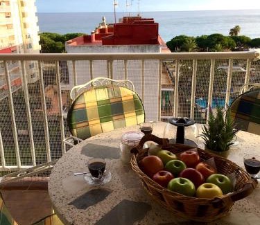 Malgrat de Mar Apartment | Sunshine apartment with great sea view and terrace in Malgrat de Mar
