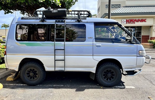 Waihee-Waiehu House | Super cool JDM Mitsubishi Delica Camper Van “Dee-Zel”Van life, Best Van on Maui