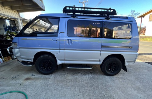Waihee-Waiehu House | Super cool JDM Mitsubishi Delica Camper Van “Dee-Zel”Van life, Best Van on Maui